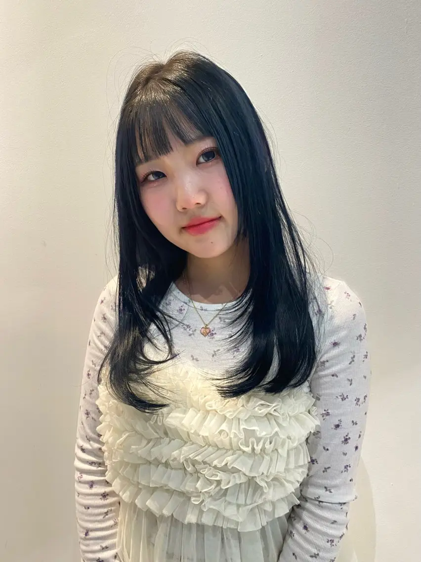 ロング カラー カット ヘアカラー トリートメント mai / linoah˚✧のヘアスタイル