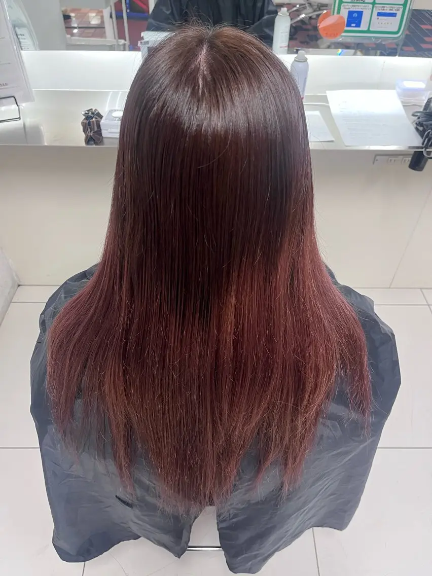 カラー ヘアカラー モデル 募集中✨️浦澤琴羽のヘアスタイル