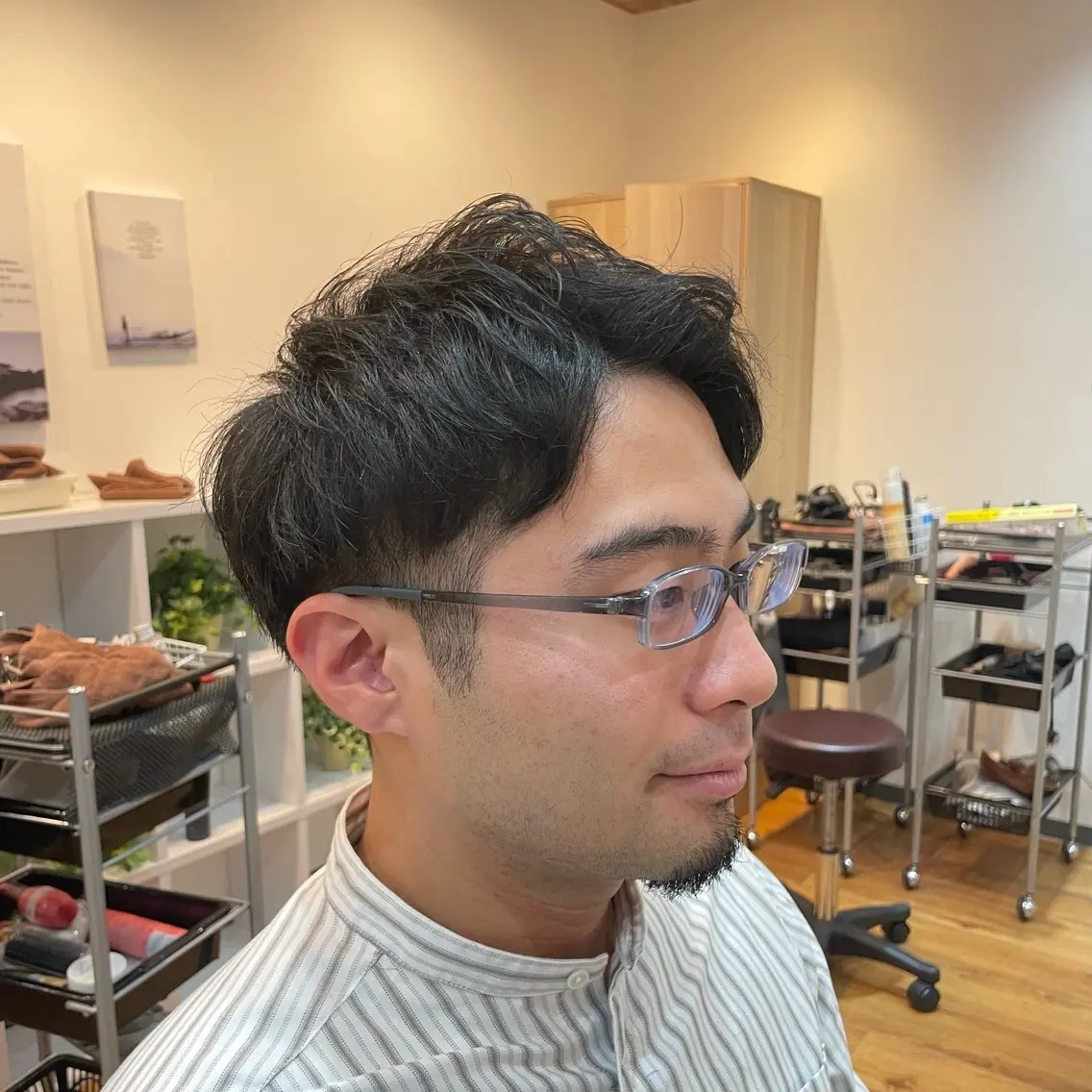ショート ショートヘア カット ヘッドスパ メンズ 特化・川田のヘアスタイル