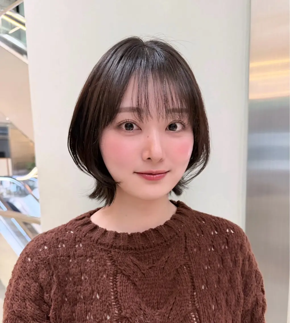 【火,水,木曜限定 ボブカットモデル】学生​〜​24歳以下対象 / 技術向上のため¥0の写真