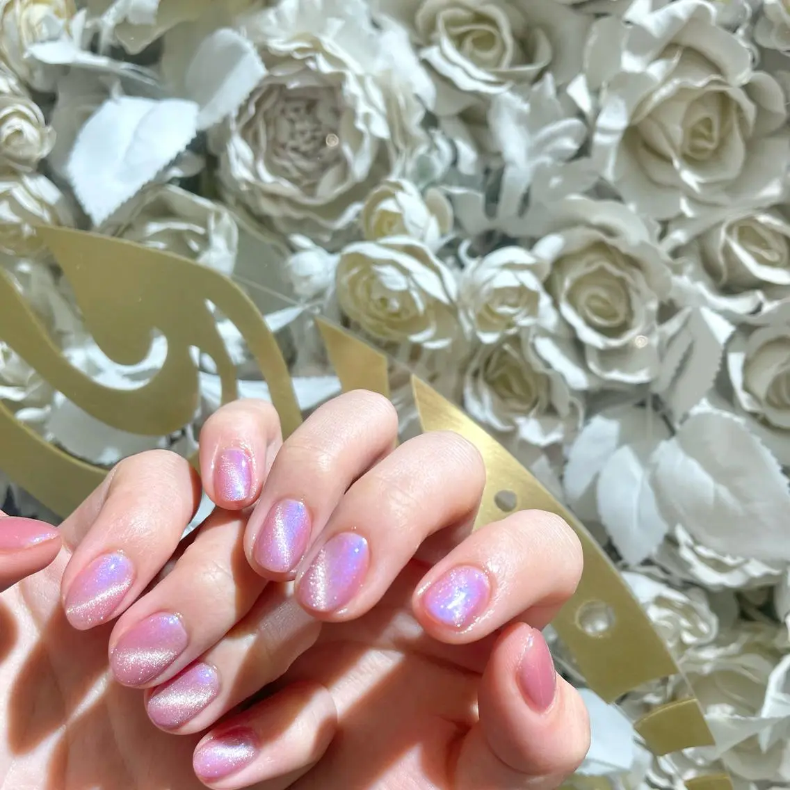 ネイル マグネットネイル PuaMo. JUNA🐇ྀིのネイルデザイン