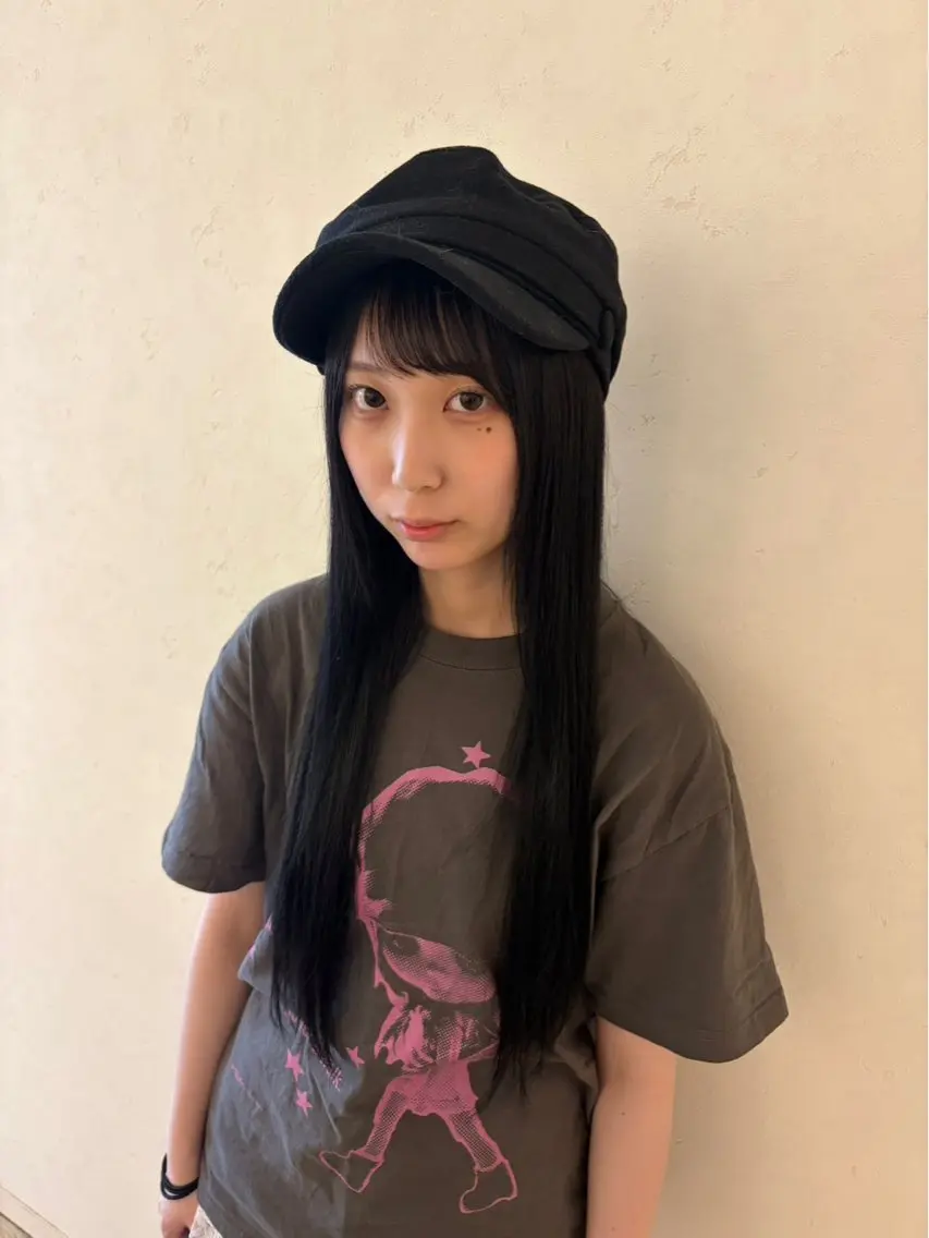 ロング カラー 嶋津 愛叶のヘアスタイル