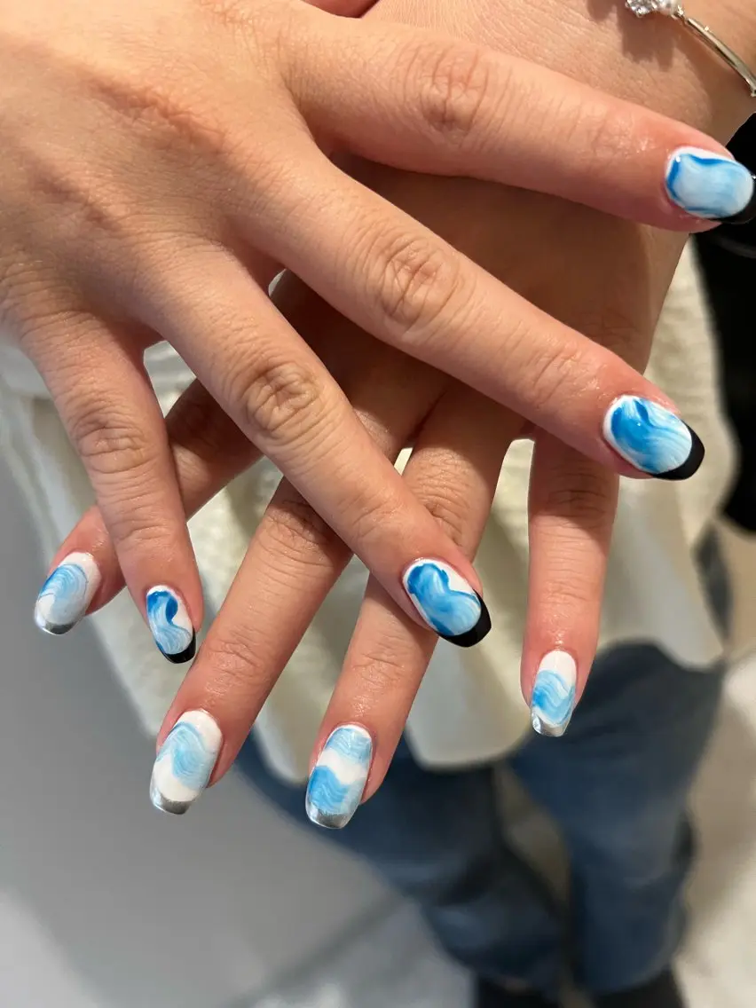 ネイル ハンドネイル rui nail 🫧シンプルデザインのネイルデザイン