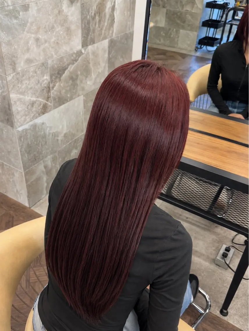 ロング カラー 透明感カラー✨🫧 こころのヘアスタイル