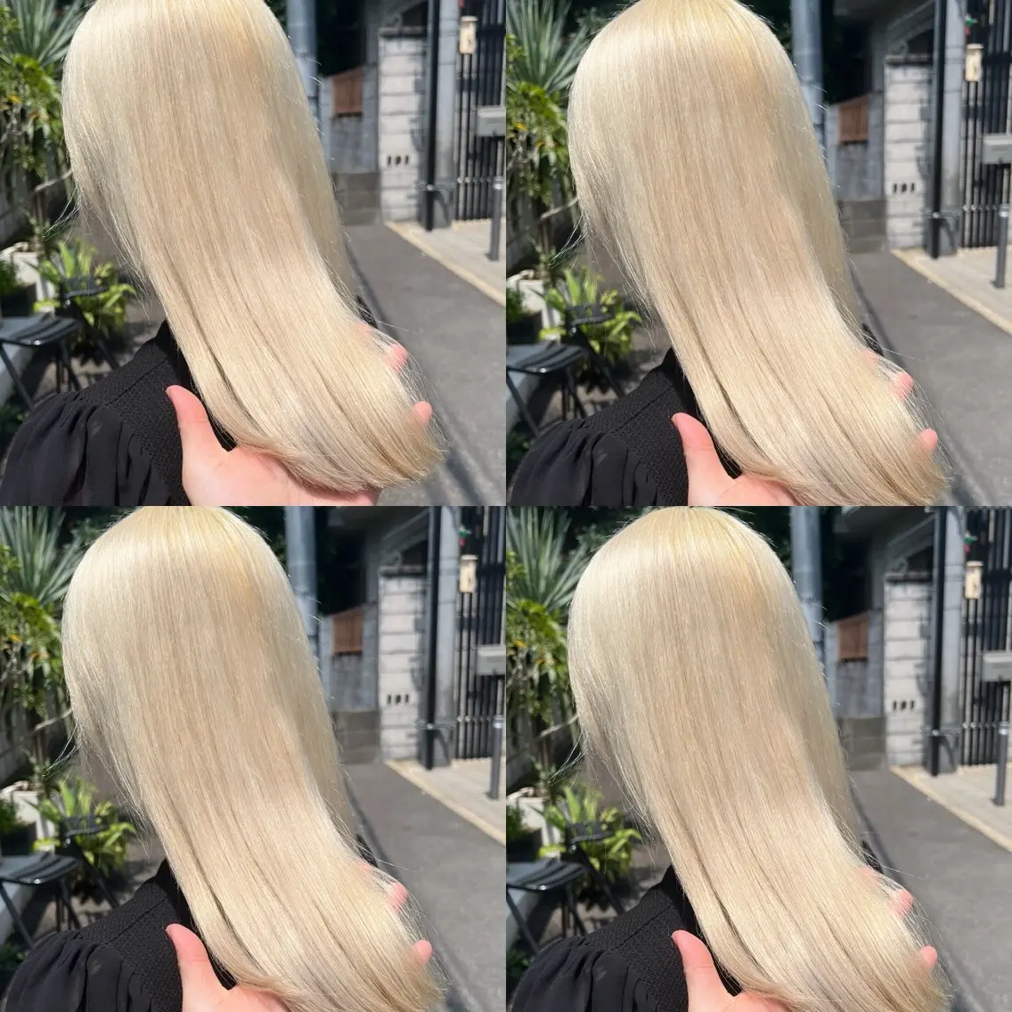 ミディアム カラー ブロンド ホワイトブロンド 💎透明感カラー特化 💎TAISEIのヘアスタイル
