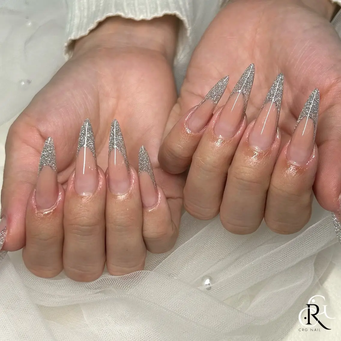 ロング ハンドネイル 美フォルムスカルプ✨ RENAのネイルデザイン