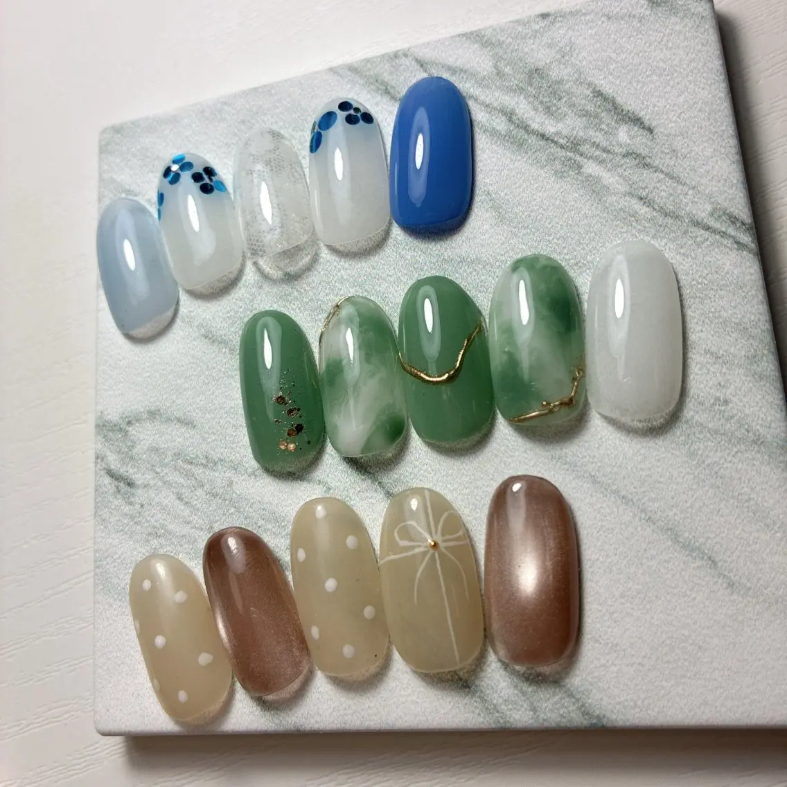 ネイル フットネイル 氷ネイル・うるうるネイル マグネットネイル メンズネイル ニュアンスネイル ハンドネイル nail salon anoneのネイルデザイン