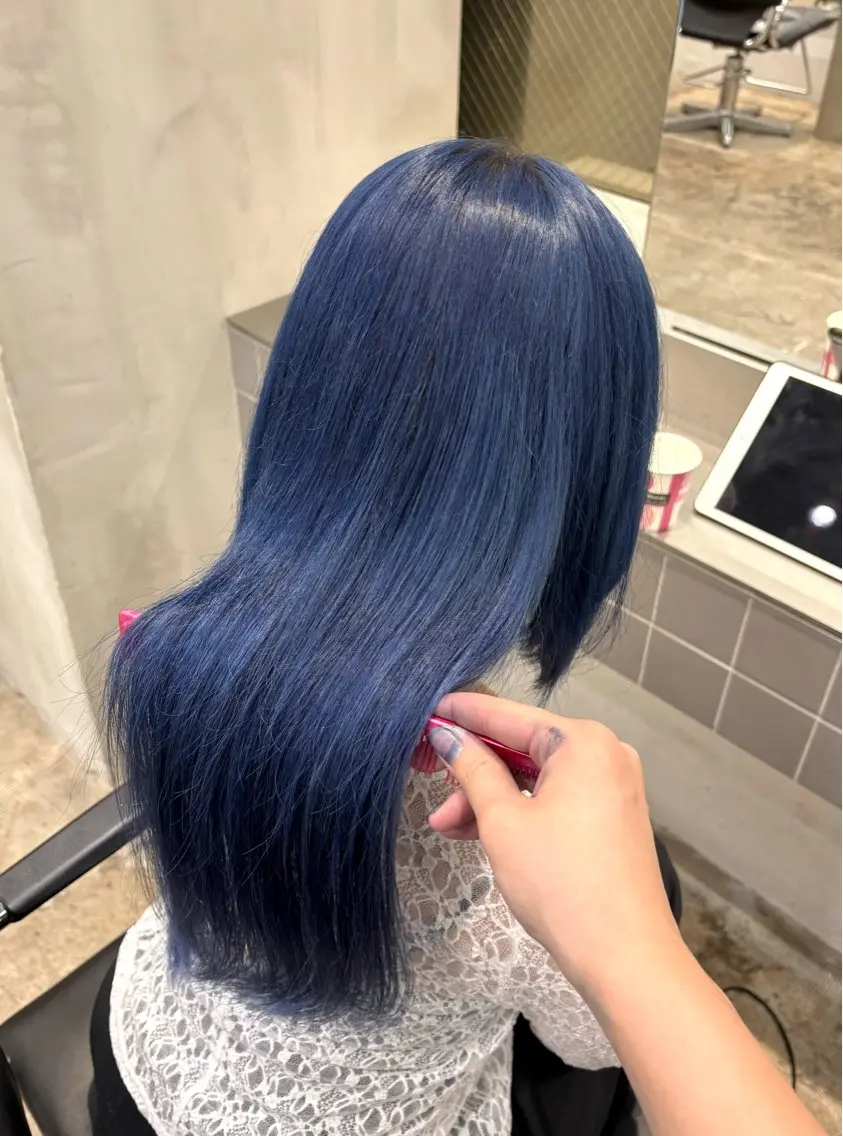 ロング エクステ ロング ヘアカラー エクステ ハイトーン/エクステ 🫧🐬Yuihaのヘアスタイル