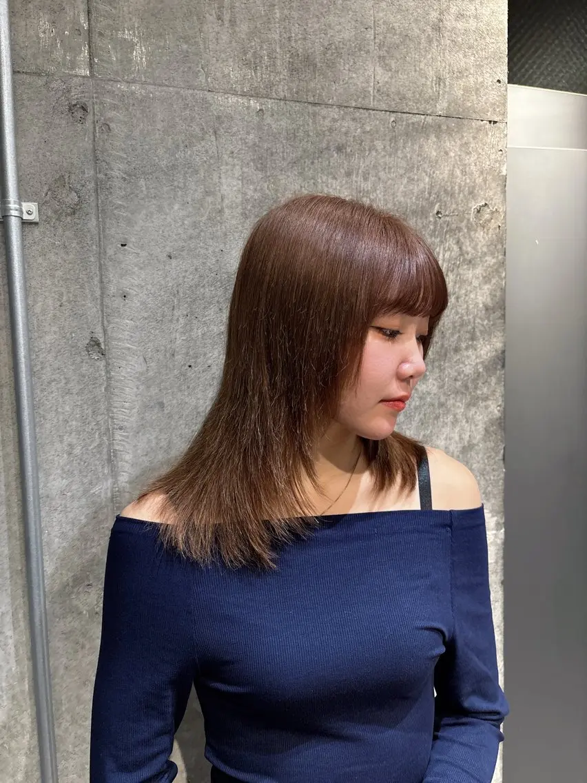 ミディアム ヘアカラー トリートメント 【✨モデル様募集✨】 MINAMIのヘアスタイル