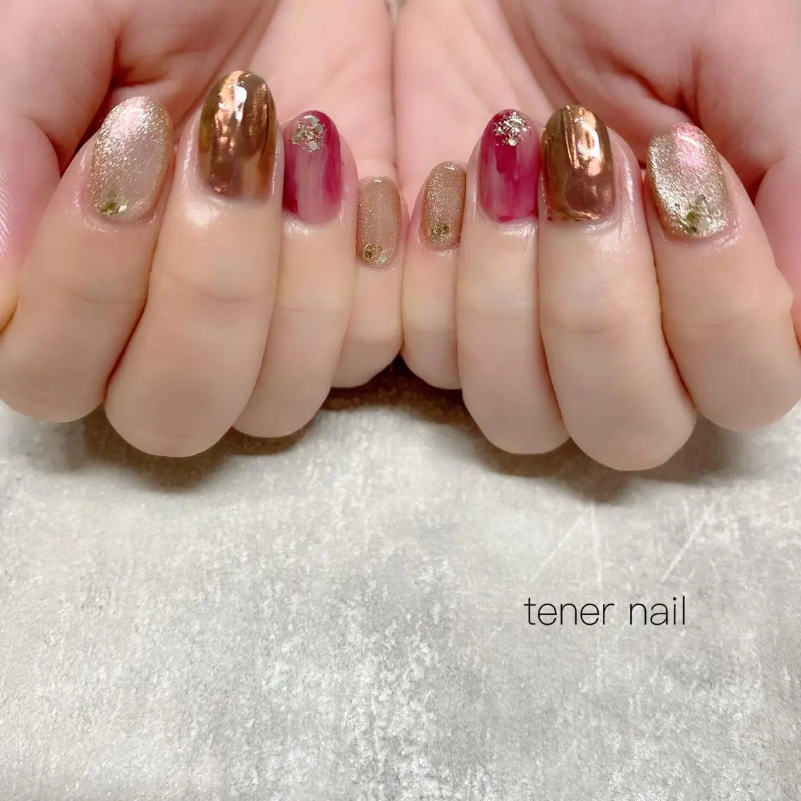 ネイル ニュアンスネイル テネルネイル tener nailのネイルデザイン