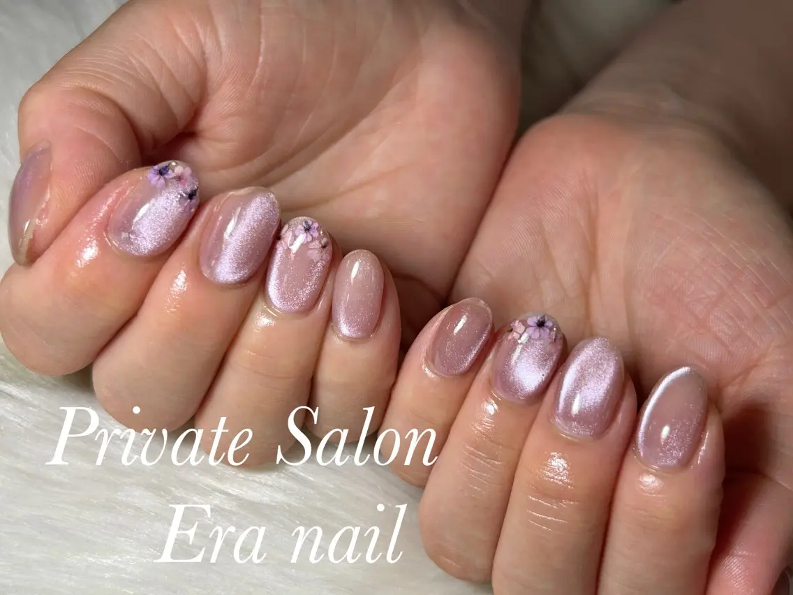 ネイル マグネットネイル ハンドネイル Era nailのネイルデザイン