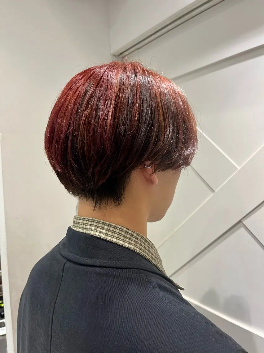 ショート 🫧ハイトーン個性髪 🫧マヤのヘアスタイル