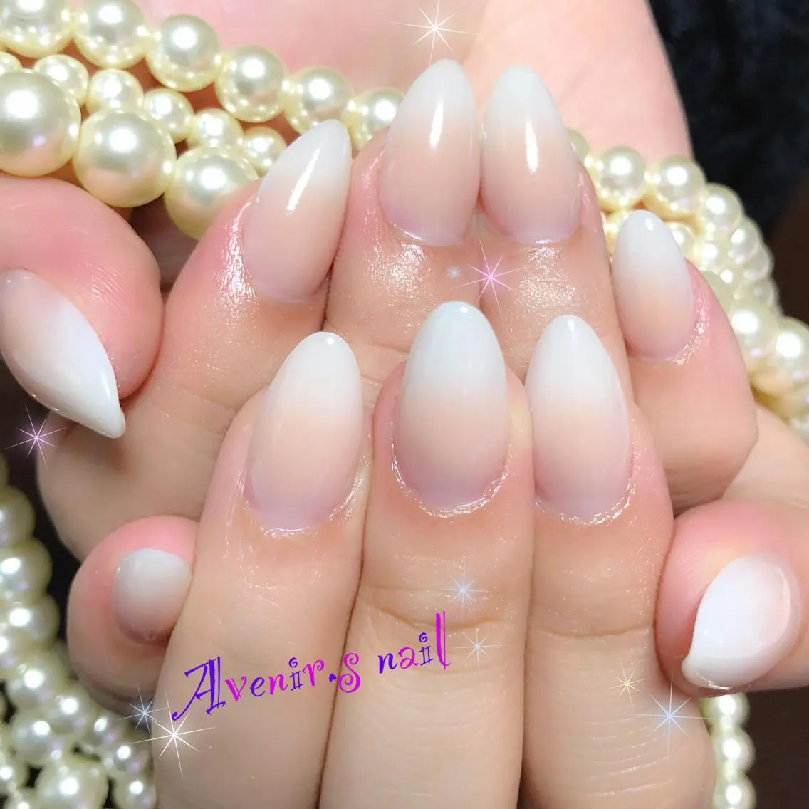 ネイル シンプルネイル Home Salon Avenir.のネイルデザイン