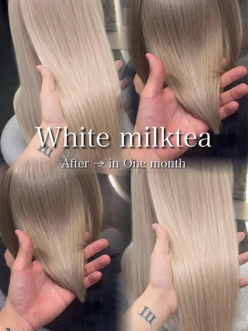 ミディアム Aster 店長 れおんのヘアスタイル