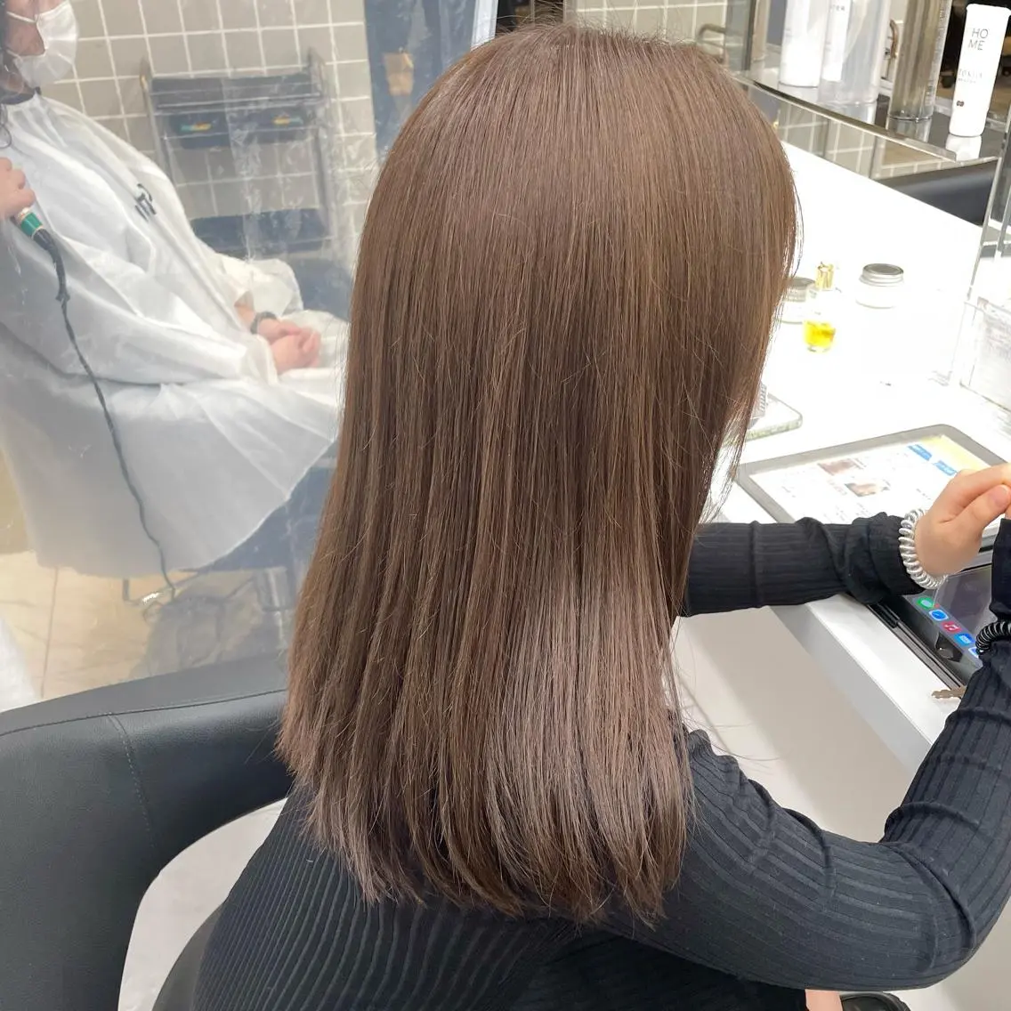 ロング カラー *モデル募集🤍横浜 透明感カラー🫧のヘアスタイル