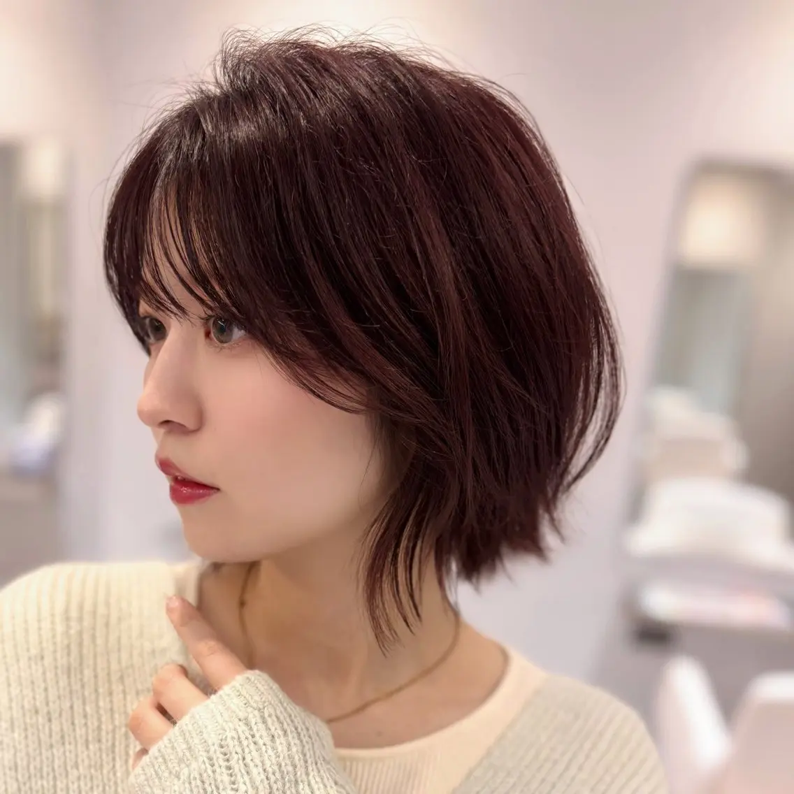 ミディアム カラー ショートカット/レイ ヤーヘア🍀坂本大樹のヘアスタイル