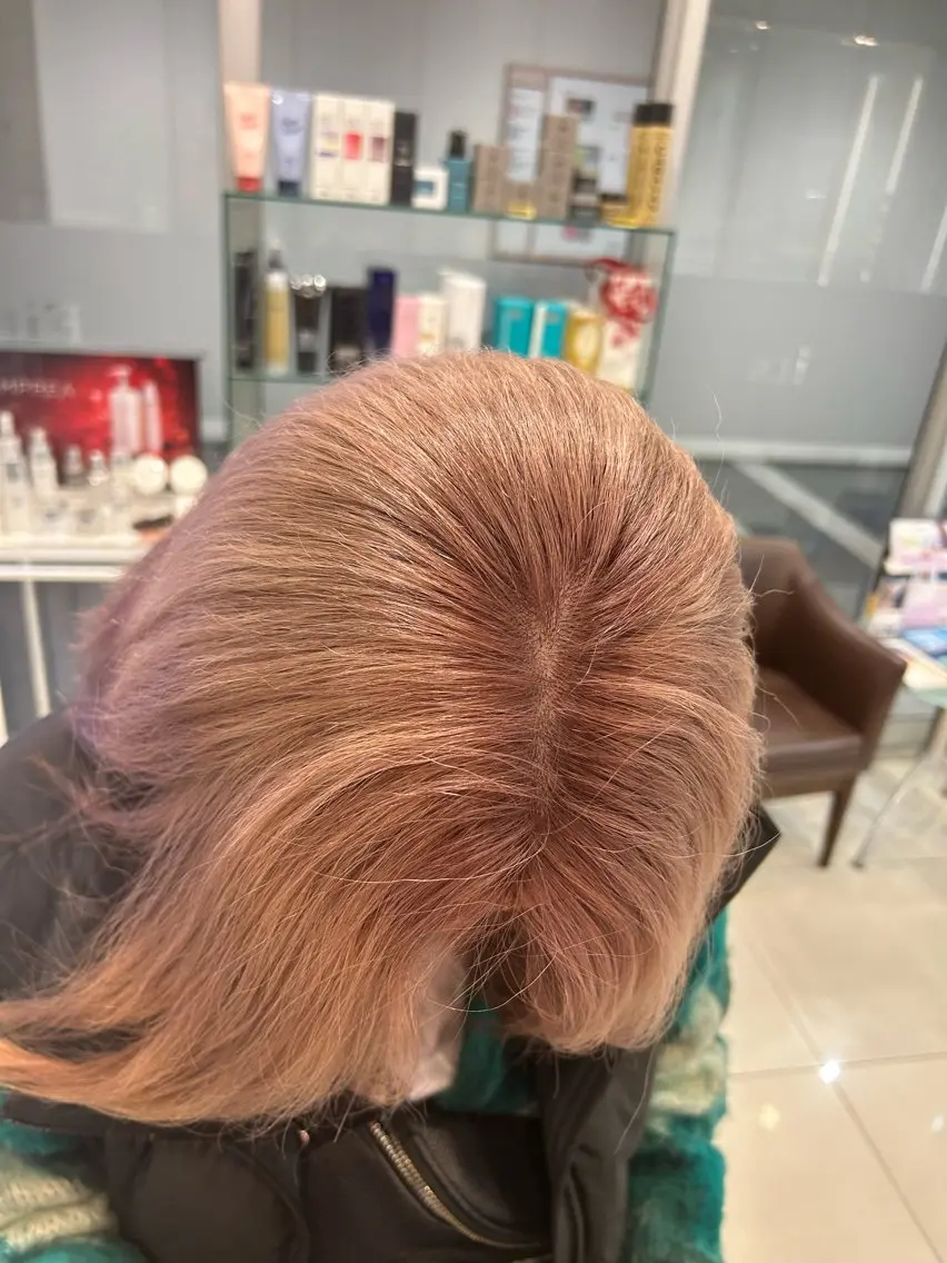 ミディアム カラー ブリーチ ヘアカラー メンズカット 💇原一樹のヘアスタイル