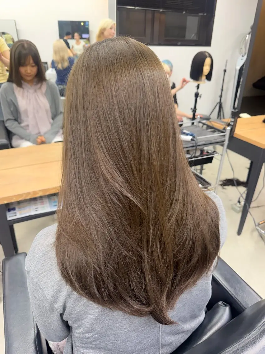 ロング カラー ヘアアレンジ ヘアカラー ゆめか🦋 /似合わせカラー💖のヘアスタイル