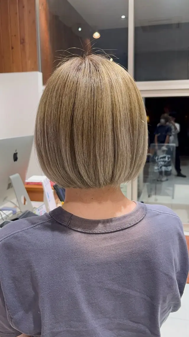 ショート ボブ 浅野 ダイジロウのヘアスタイル