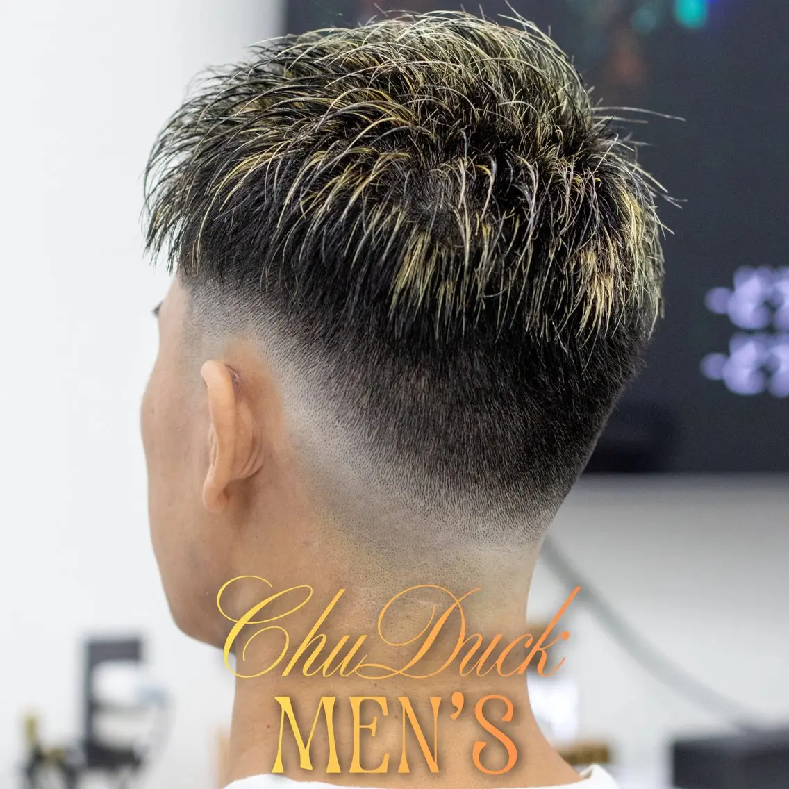 ショート カラー メンズ フェードカット カット フェード×メンズ カット｜SHOTAのヘアスタイル