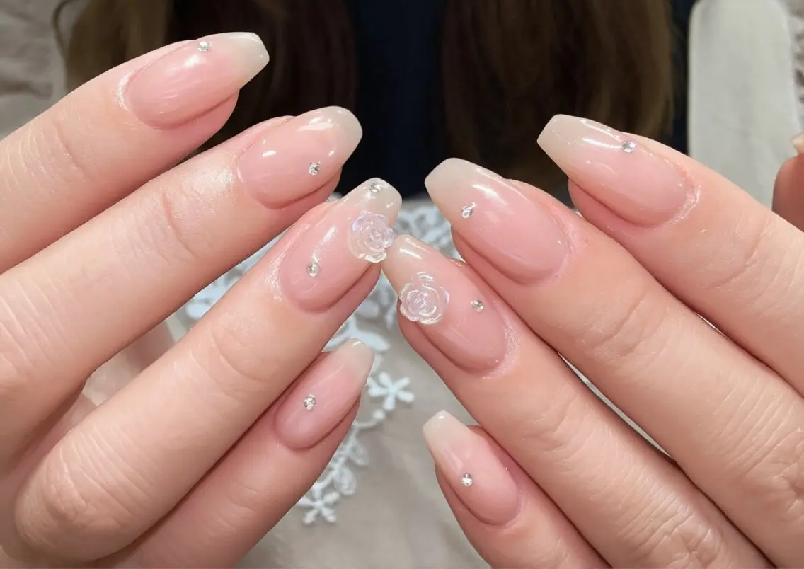 ネイル ハンドネイル ハンドケア 🍑 momo_nailのネイルデザイン