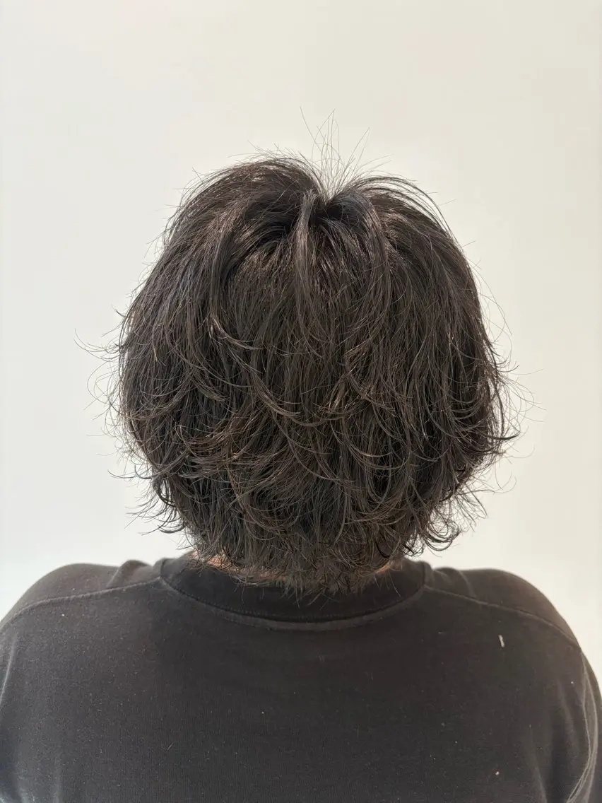 パーマ メンズ moi Blanc/ Aoyagiのヘアスタイル