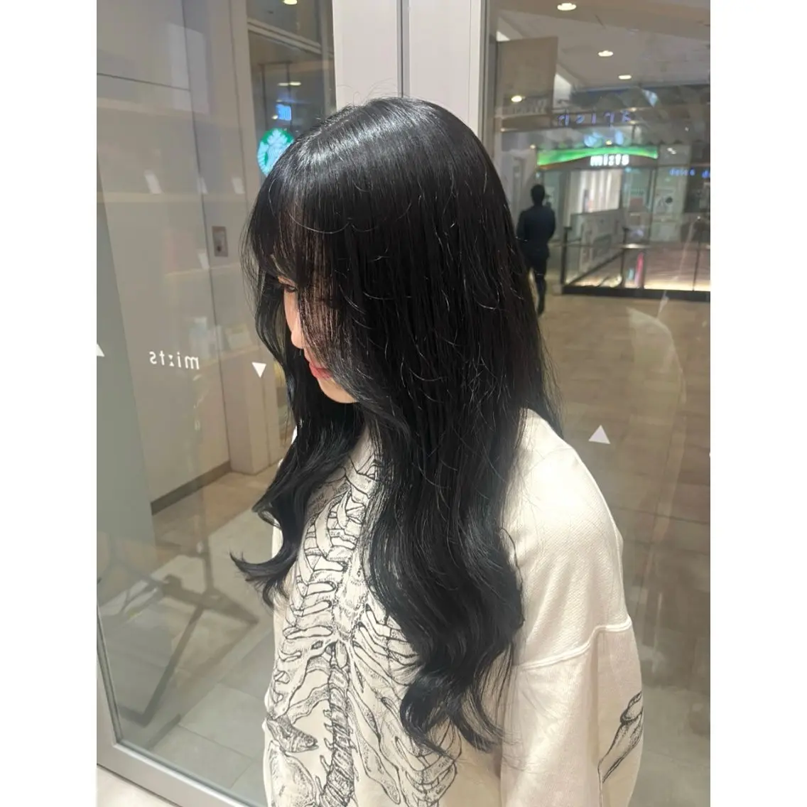 ロング カラー ヘアカラー トリートメント 💙寒色カラー / リナ🦋‪🫧のヘアスタイル