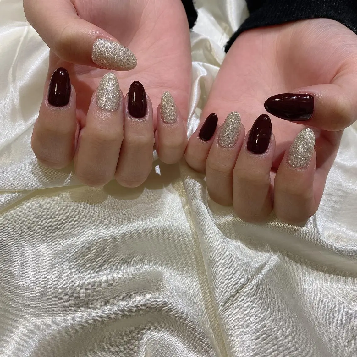 ネイル ハンドネイル 西岡 杏のネイルデザイン