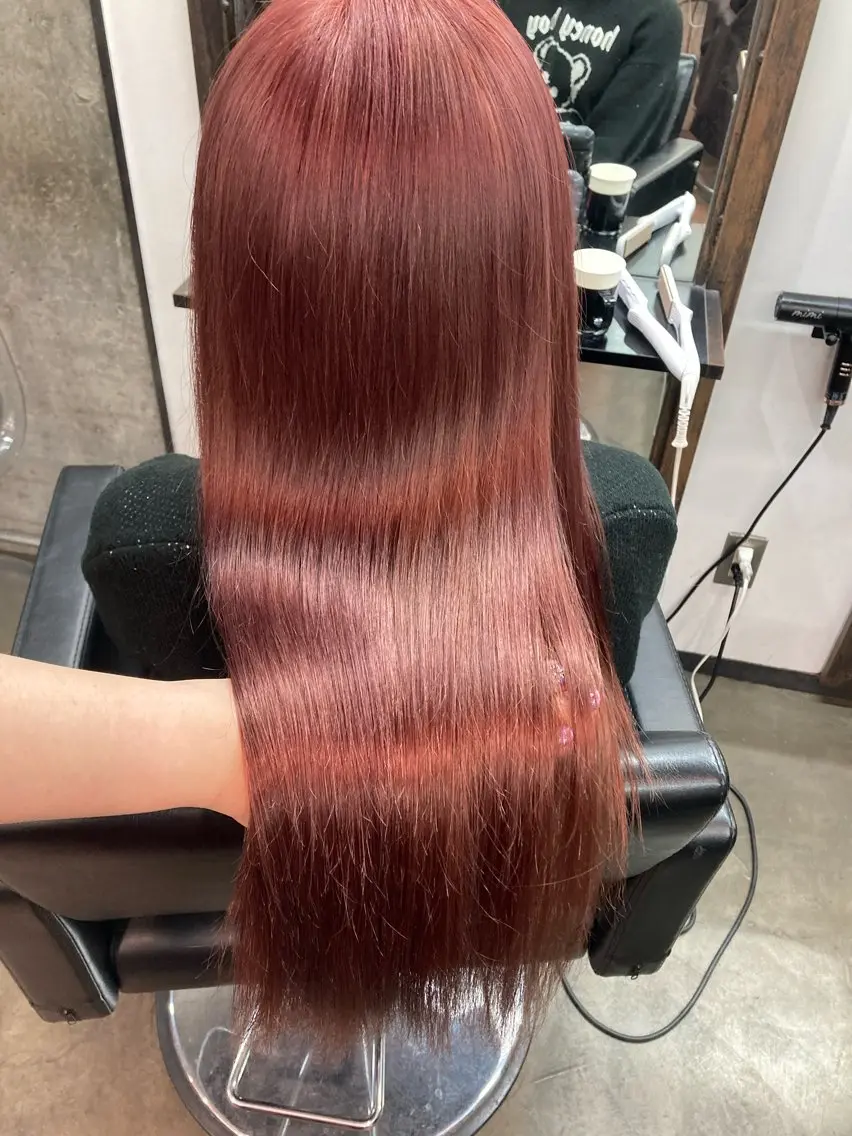ロング カラー ヘアカラー トリートメント ✨最安値✨エクステ カラー🌼つきな🌼のヘアスタイル