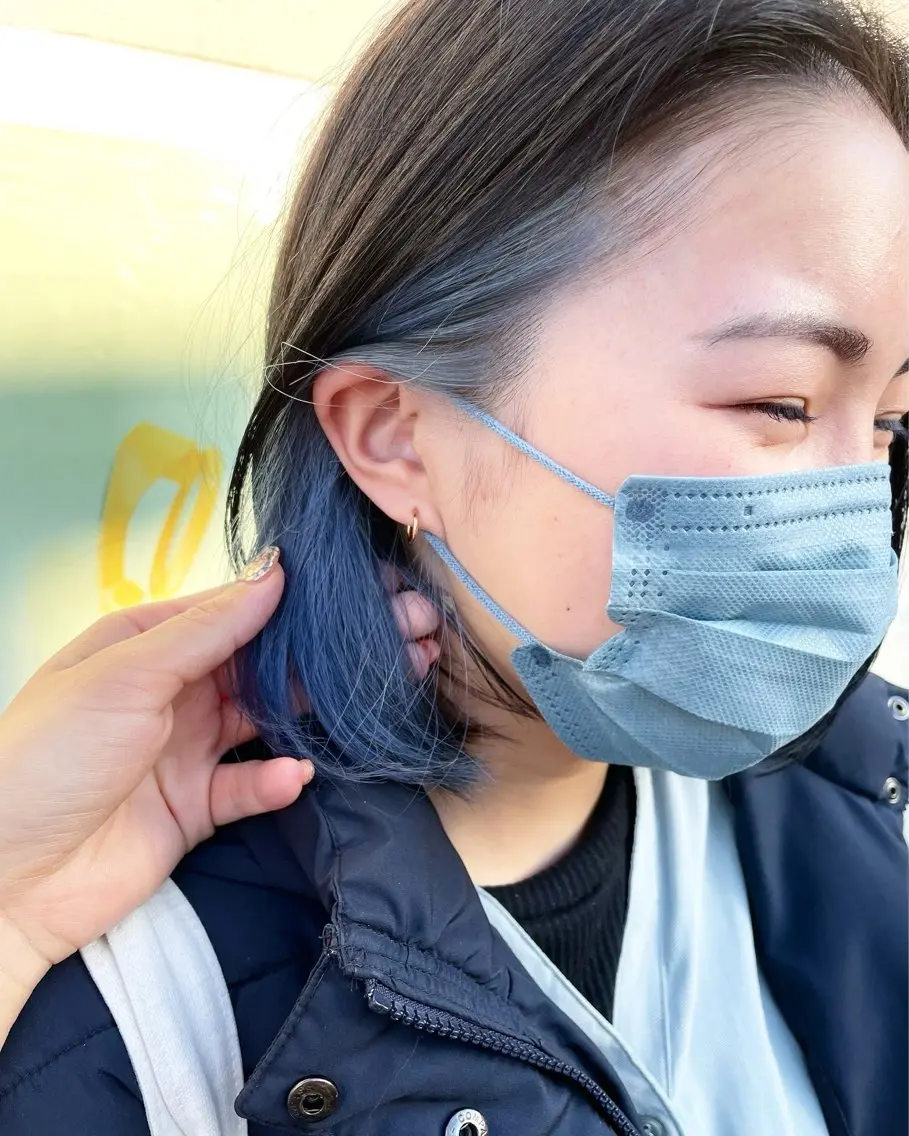 ショート カット ヘアカラー トリートメント 平 ちひろのヘアスタイル