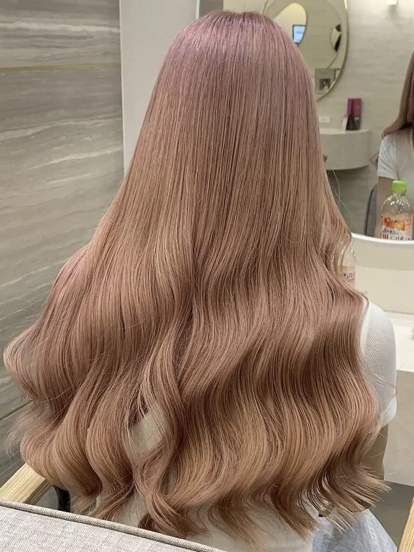 🎀ブリーチオンカラー+バイカルテ髪質改善トリートメント🎀⚠️必ず詳細の確認をお願い致します💖の写真