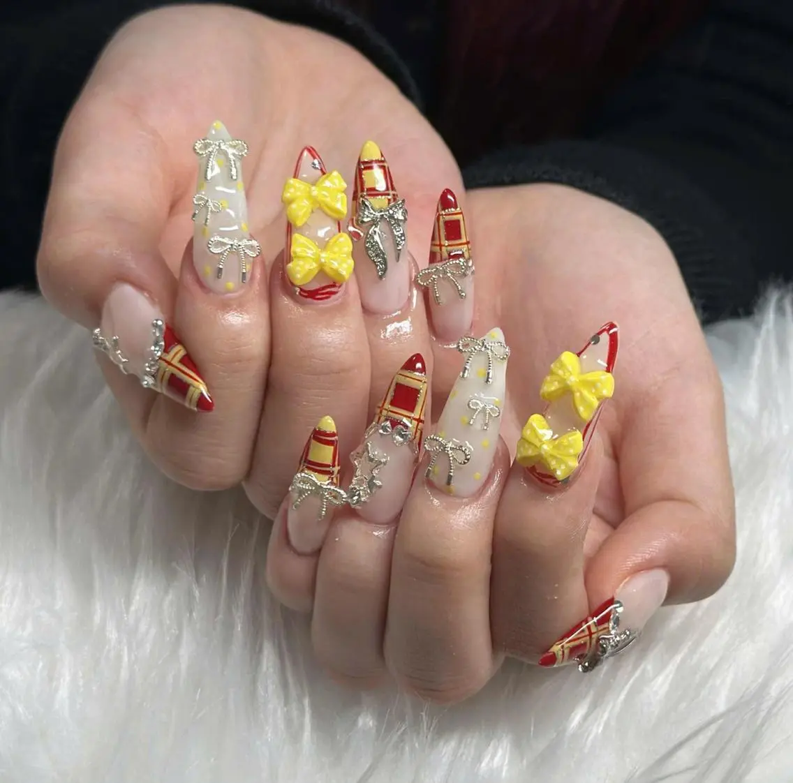 ネイル フレンチネイル ジェルネイル ハロウィン 韓国ネイル マグネットネイル ハンドネイル H.baby Nail Salonのネイルデザイン