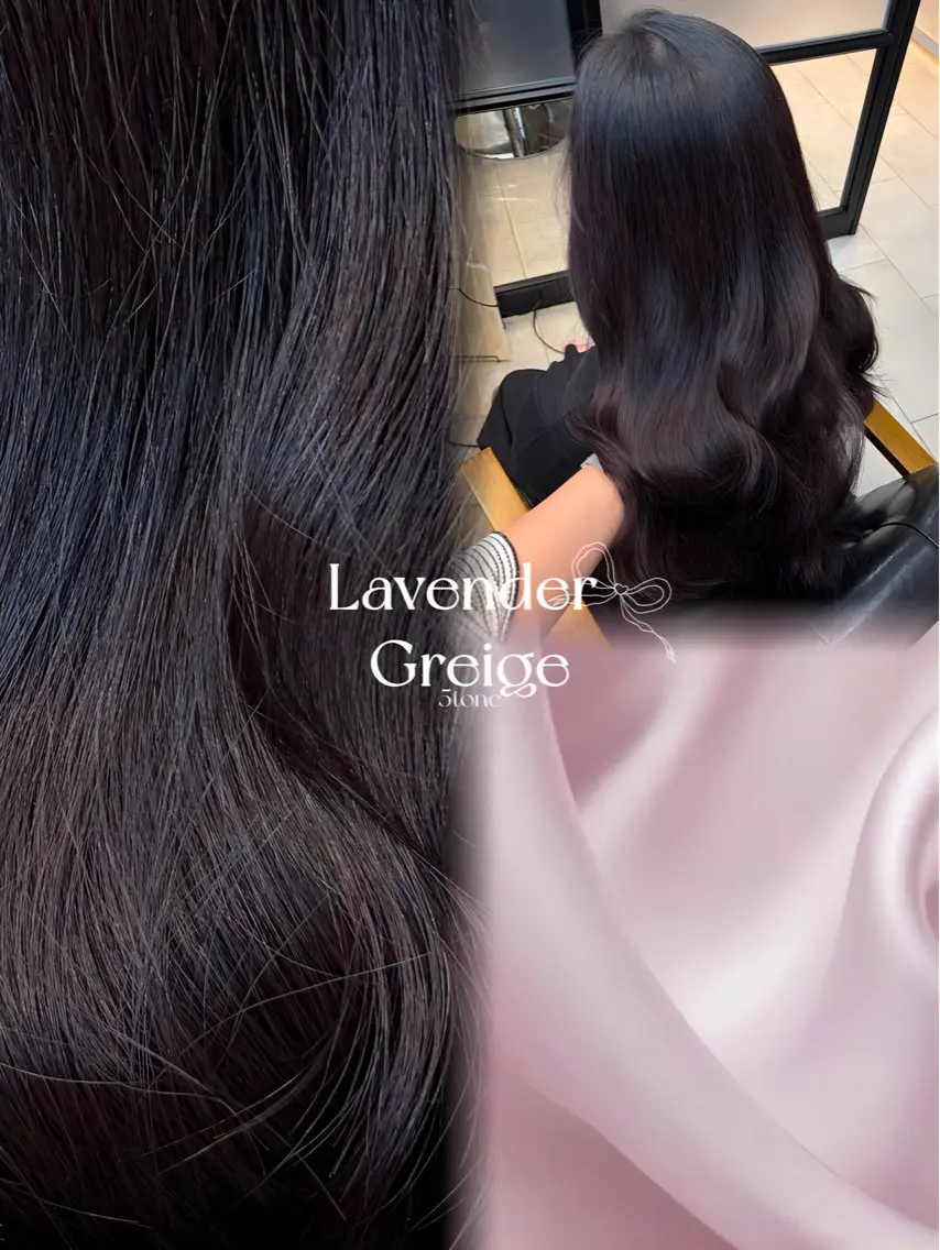 ロング カラー 透明感カラー グレージュ カット ヘアカラー トリートメント MAKO/モテ髪/ ハイトーン/赤みなしのヘアスタイル