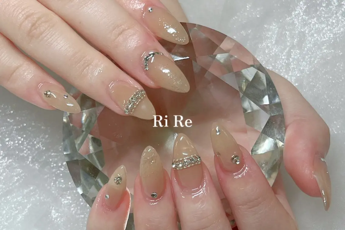 ネイル キラキラネイル Nailsalon RiRe♡Reikaのネイルデザイン
