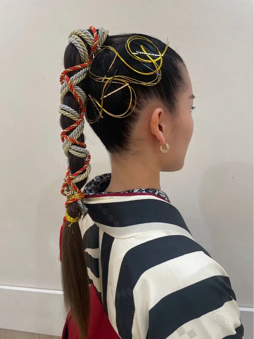 ヘアアレンジ ヘアセット yukari 艶髪ヘアのヘアスタイル