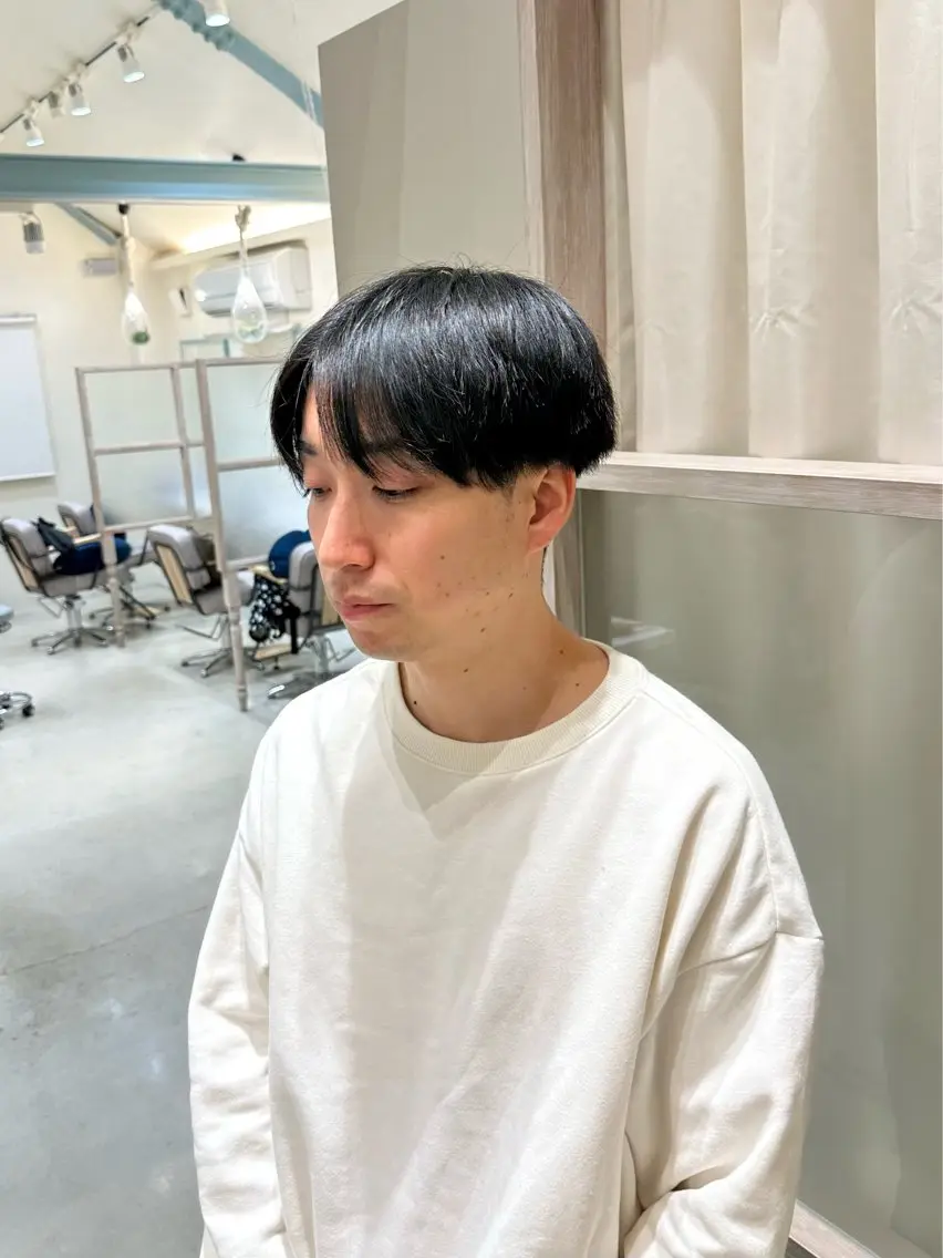 メンズ カット ヘッドスパ N,SOL / 岩上 新大のヘアスタイル