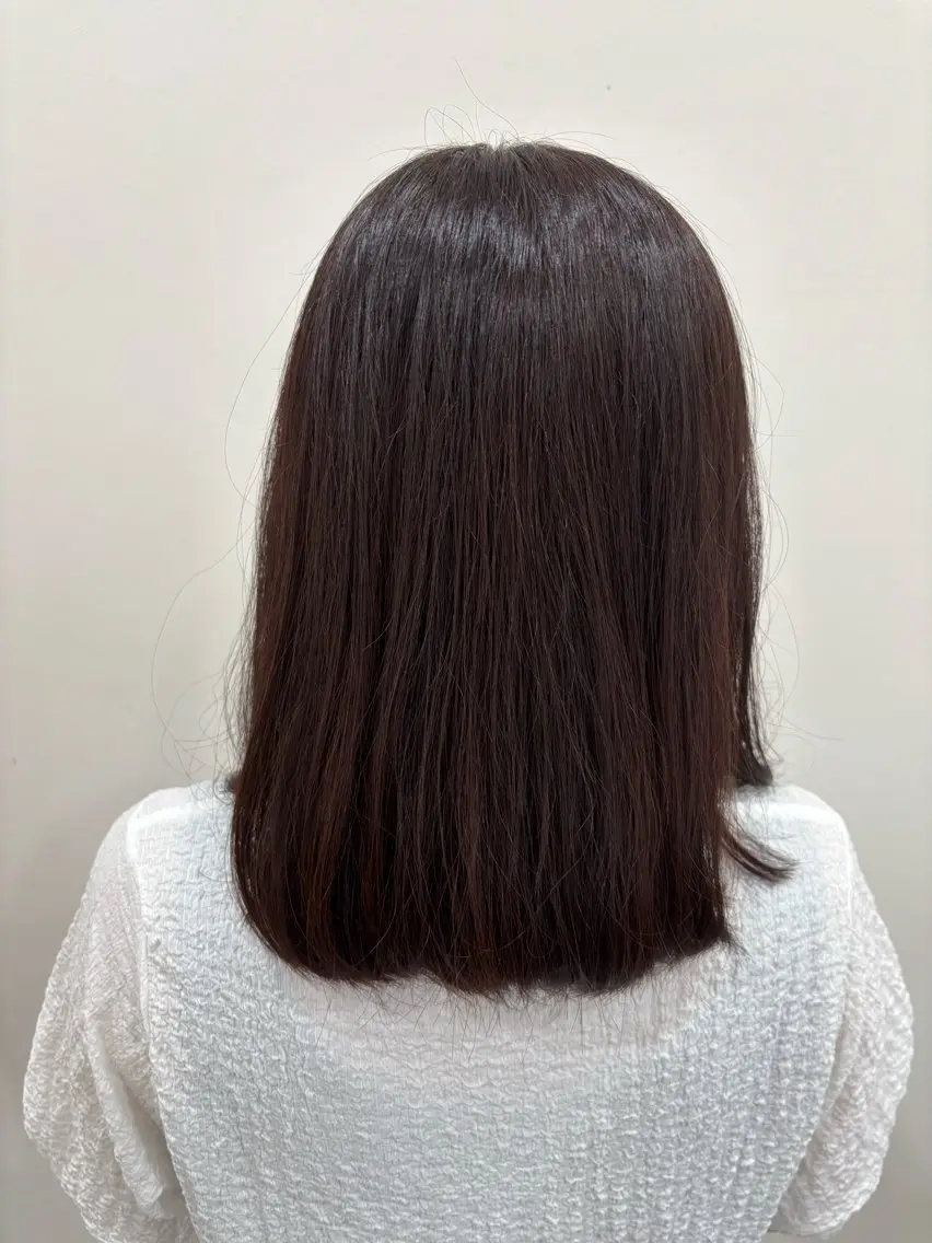 カラー ヘアカラー トリートメント ヘッドスパ 吉村 優妃莉のヘアスタイル