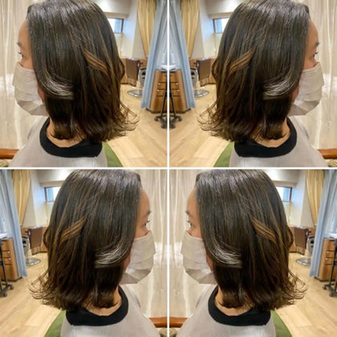 ショート 髪質改善/艶カラー ⚡️コメス/錦糸町のヘアスタイル