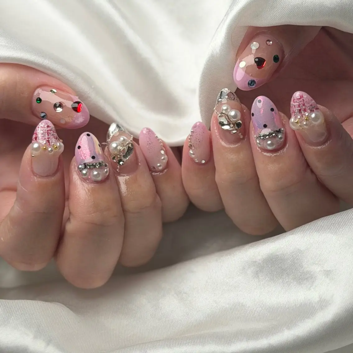 ネイル ハンドネイル 【nailsalon LaMeL】岡崎のネイルデザイン