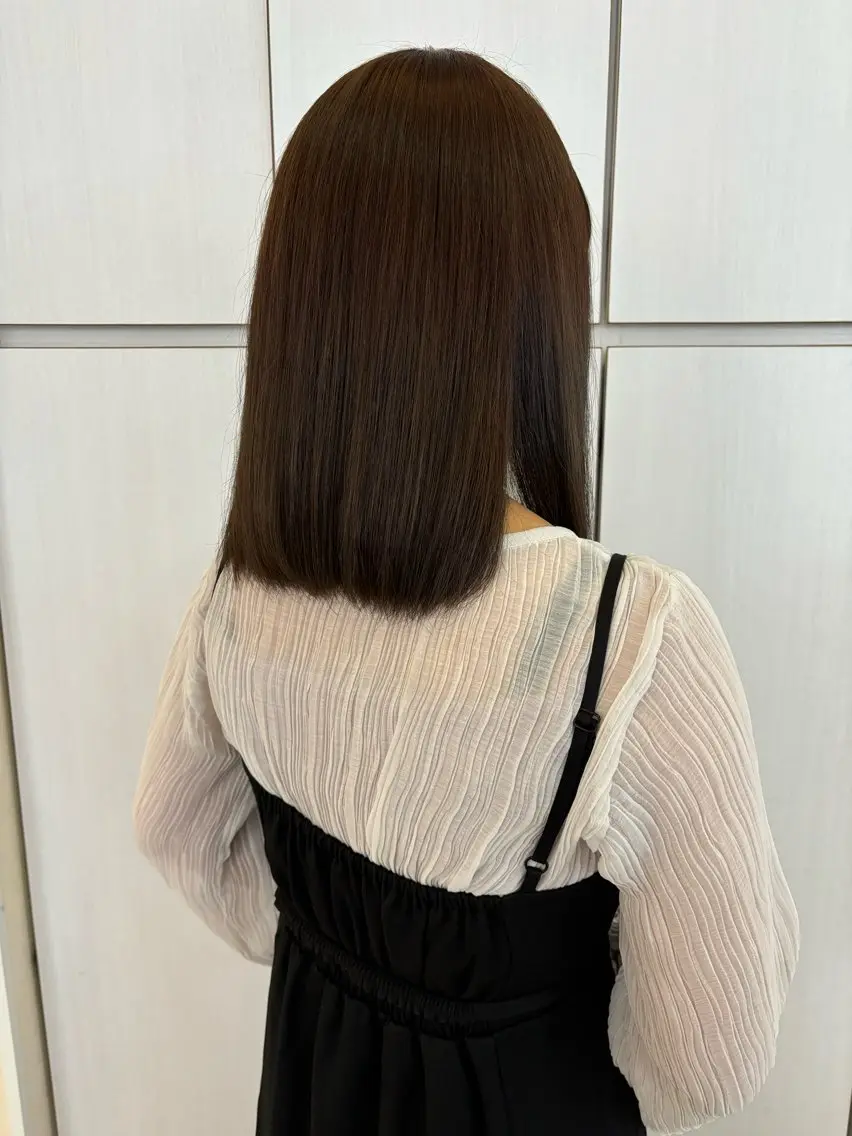 カラー 💖改善カラー 板倉百花💖のヘアスタイル
