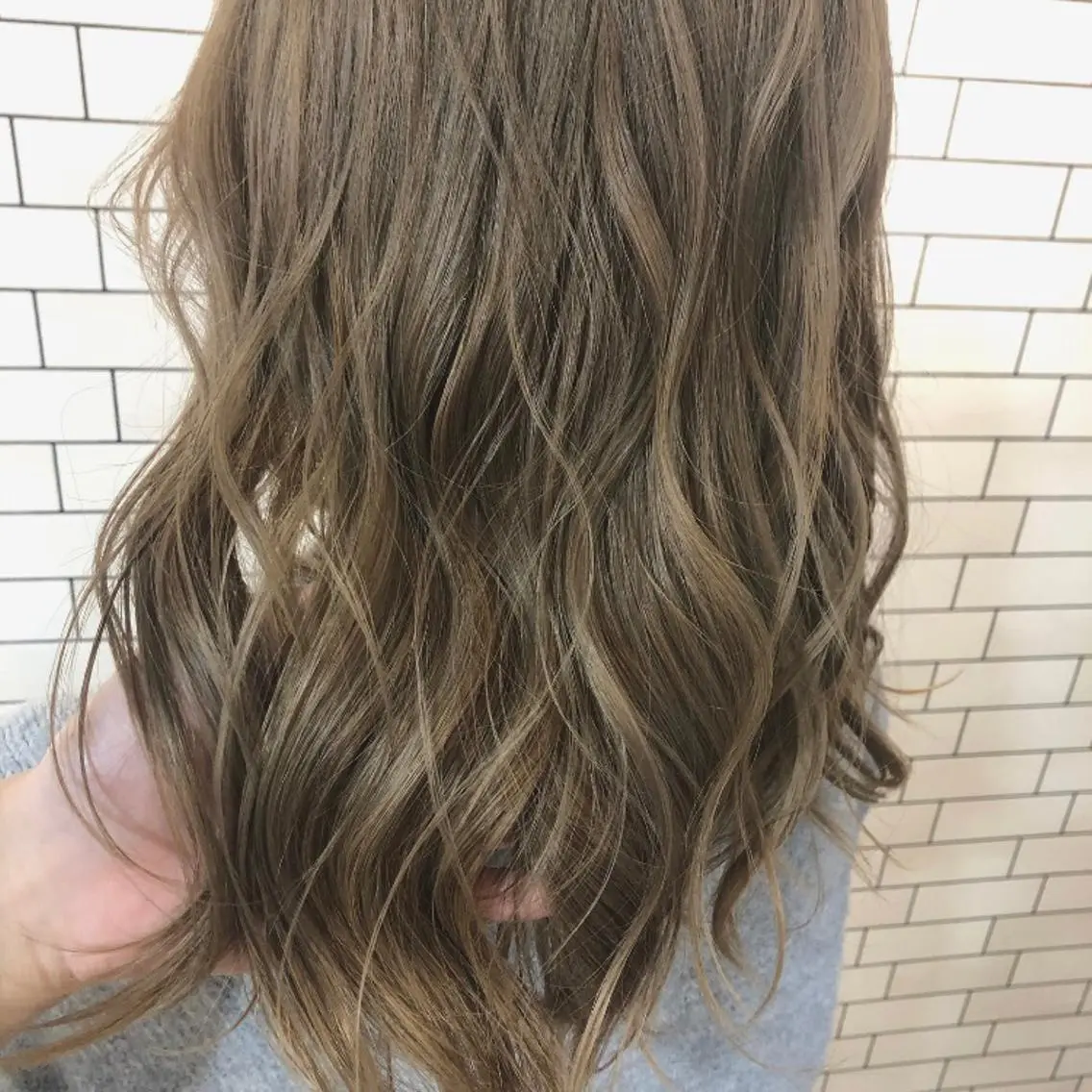 ロング カラー ブリーチ ASHLEY/ miku.🥀のヘアスタイル