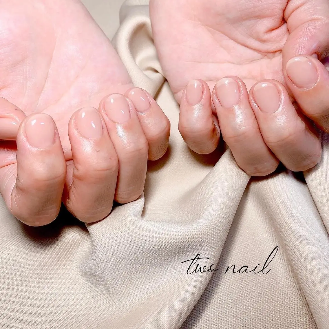 ネイル アートネイル フットネイル ハート ニュアンスネイル ホワイト ハンドネイル two nailのネイルデザイン