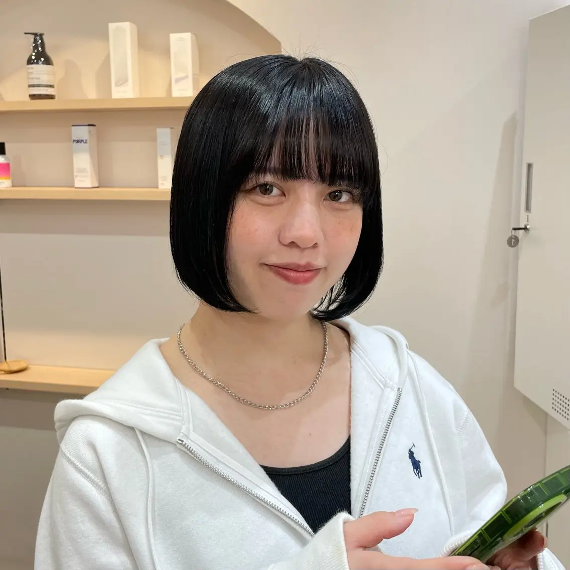 カラー カット ヘアカラー トリートメント REINA ISHIDOのヘアスタイル