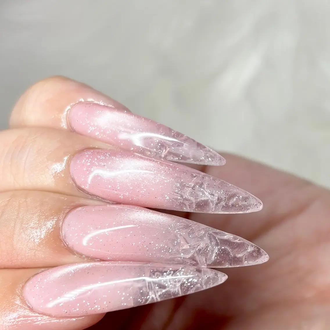 ネイル 長さ出し ハンドネイル etoile filanteのネイルデザイン