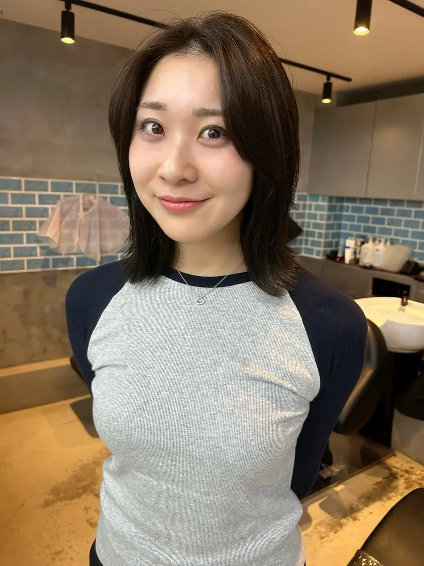 ショート カラー パーマ 似合わせカット✂︎ りょお🫧のヘアスタイル