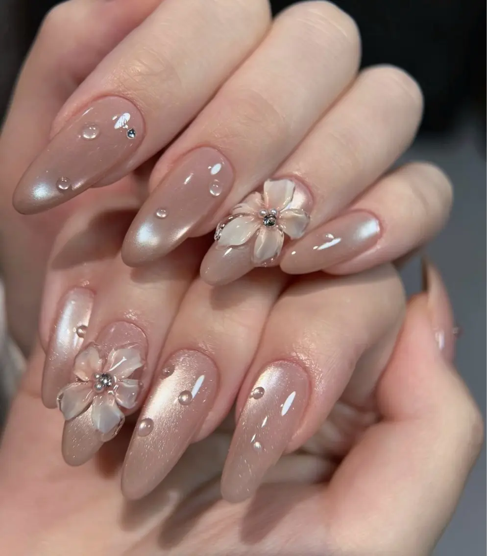 ネイル ハンドネイル ハンドケア 🍑 momo_nailのネイルデザイン