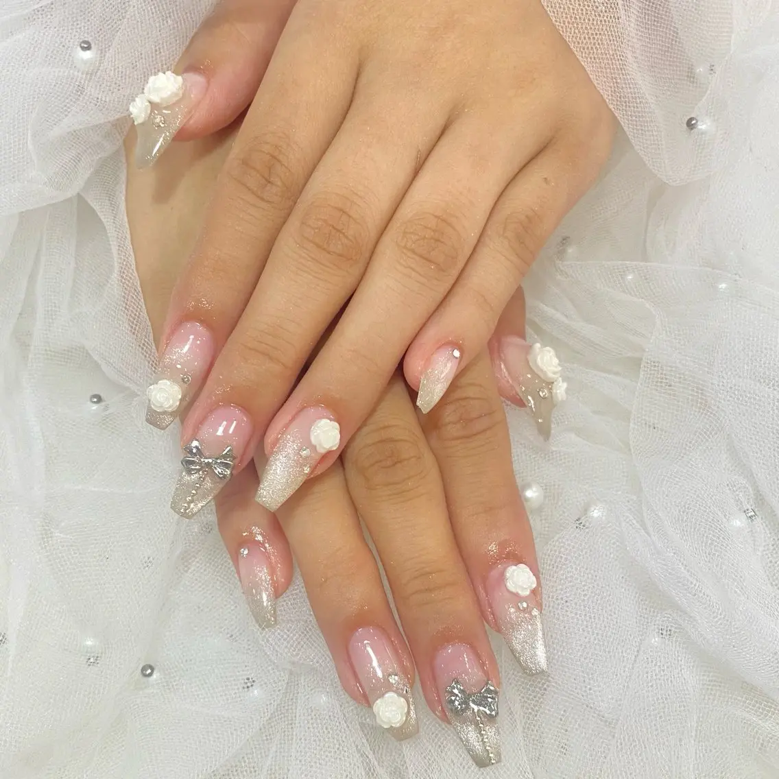 【初回オフ無料】 長さだし10本+100分やり放題コース💅 16800円→13980円🙌の写真