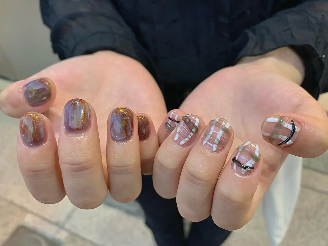 ネイル 持ち込み ハンドネイル nanika .8のネイルデザイン