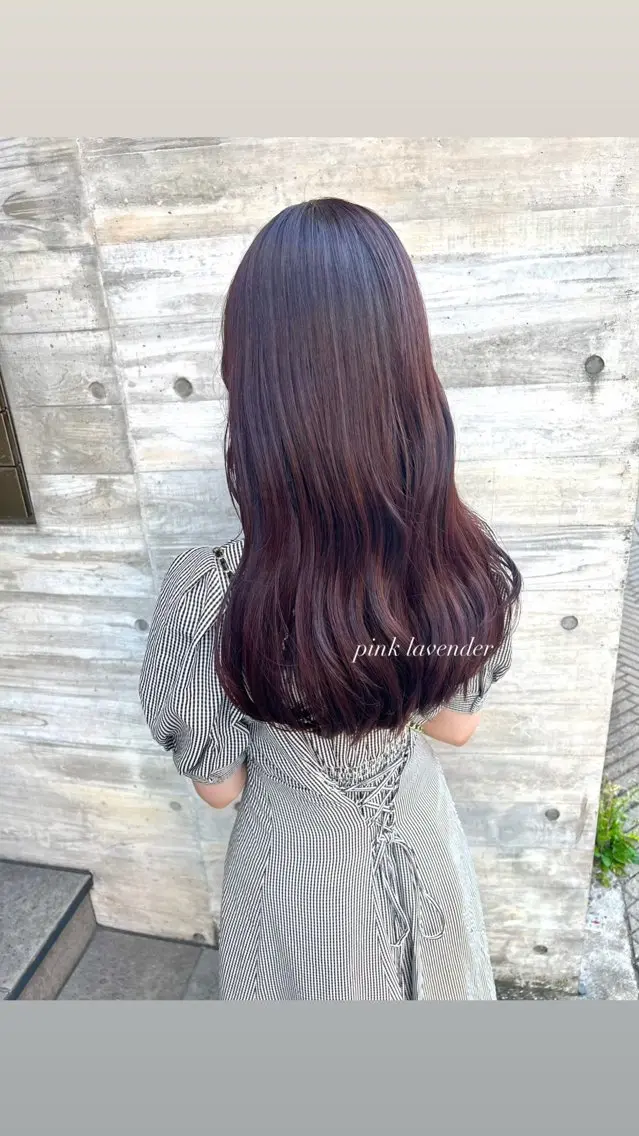 ロング ParveMix🫧 宮﨑 梨里のヘアスタイル