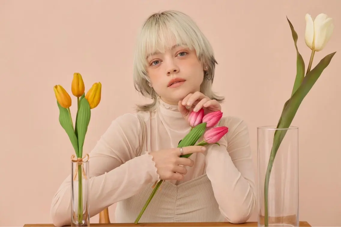 ショート カラー ヘアカラー トリートメント [似合う小顔カット] 🪽MUNi恵比寿のヘアスタイル